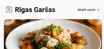 Mazkaloriju krēmīgā garneļu pasta