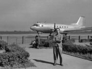 Lidostā”Spilve”. 1950. gadu beigas