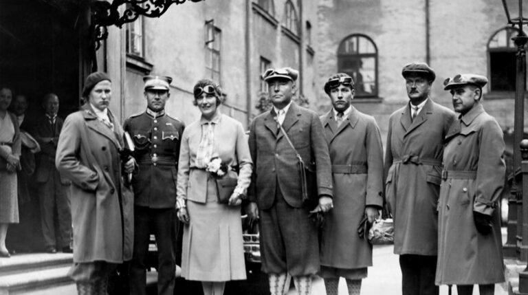 1931.gada augusts. Latvijas Republikas prezidents Alberts Kviesis