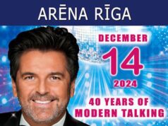 Thomas Anders. 40 years of Modern Talking . Riga . 14.12.2024