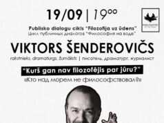 Viktors Šenderovičš ‘Kurš gan nav filozofējis par jūru?’