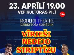 Vīrieši nedejo striptīzu