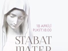 ‘Stabat Mater’ Dž. Pergolēzi. Lieldienu koncerts sveču gaismā Riga . 18.04.2025