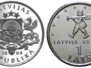 Latvijas monētas – 1 lats – Sprīdītis