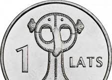 Latvijas monētas – 1 lats – Pūcessakta