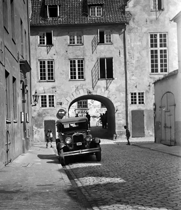 1931. gads. Skats uz Zviedru vārtiem.