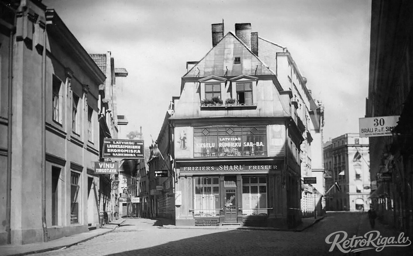 1937.gads. Vaļņu Iela