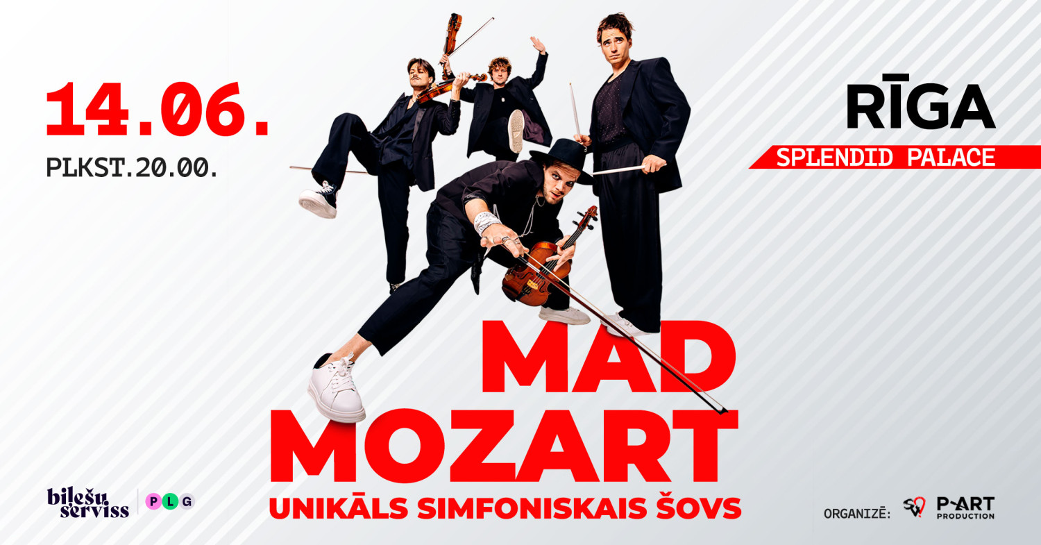 Mad Mozart: Unique Sympho Show . Riga . 14.06.2026