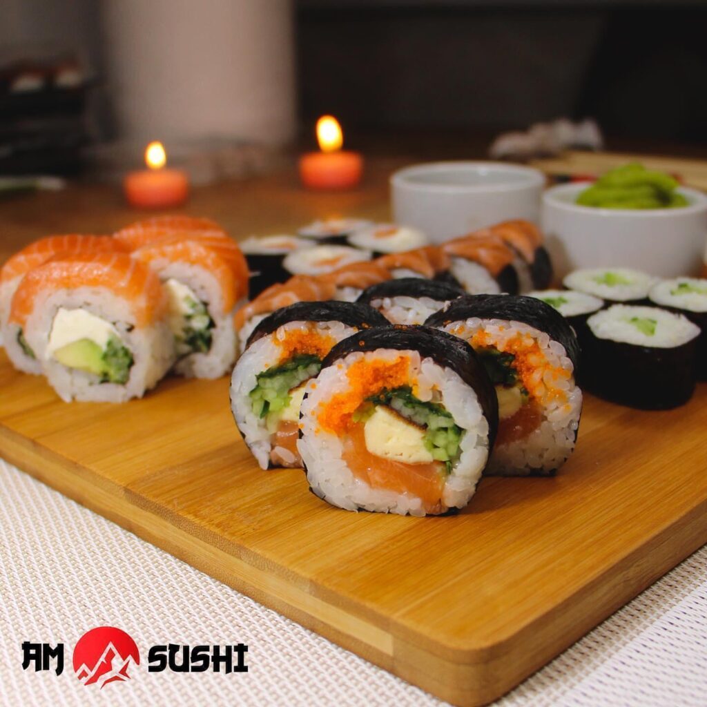 Pasūti garšīgos rollus – AmSushi