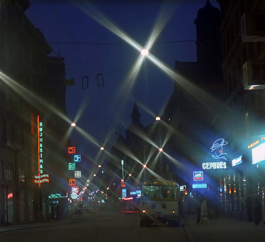 1972. gads. Suvorova ielā (tagadējā Marijas iela) Rīgā.