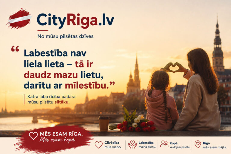 Rīga kļūst skaistāka ar katru labo darbu