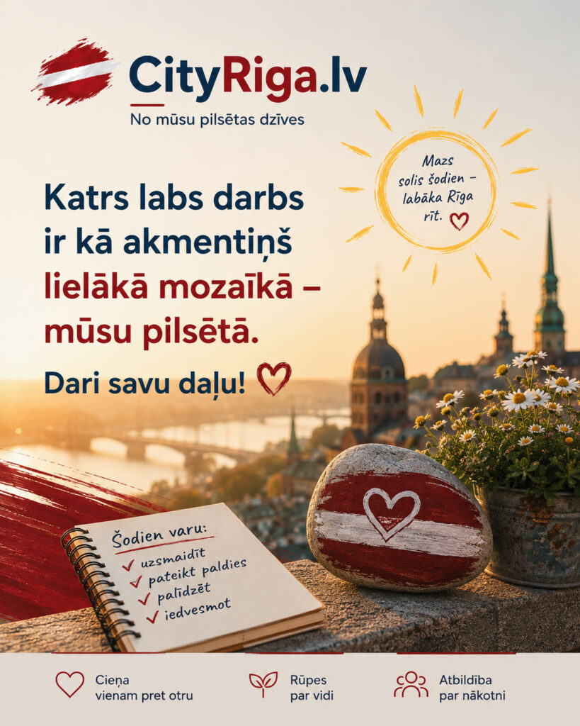 Labāka Rīga sākas ar Tevi