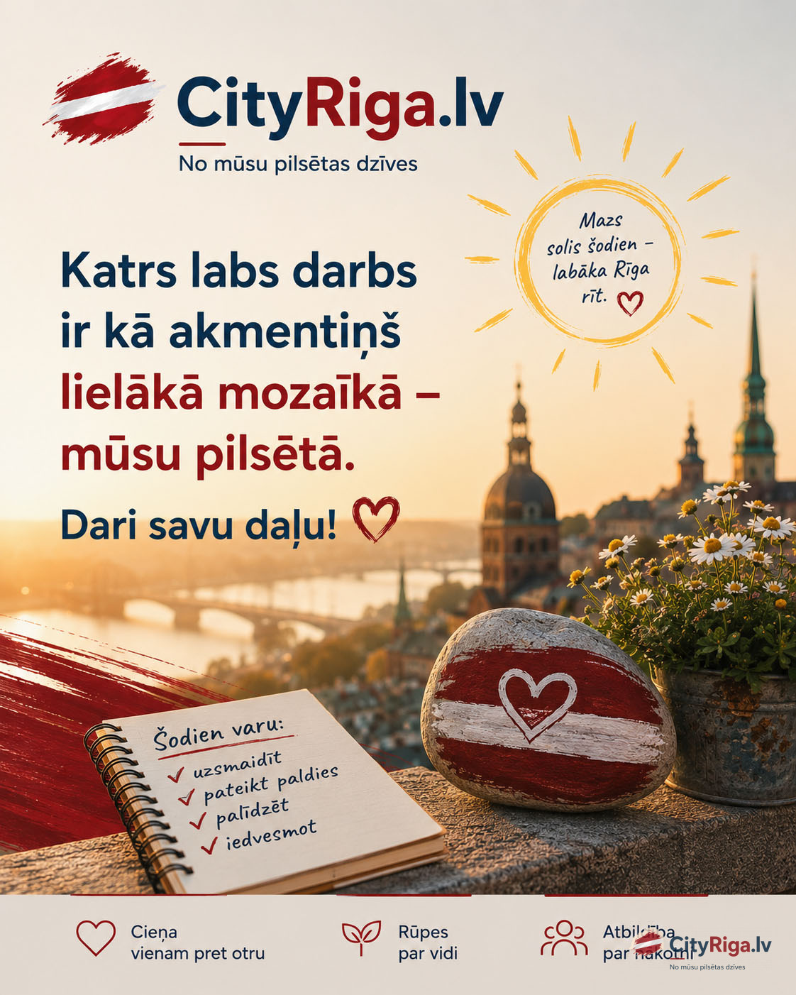 Labāka Rīga sākas ar Tevi