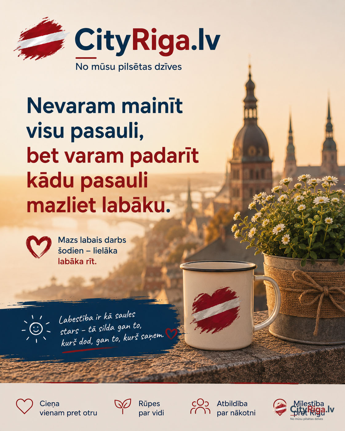 Padarīsim pasauli mazliet labāku