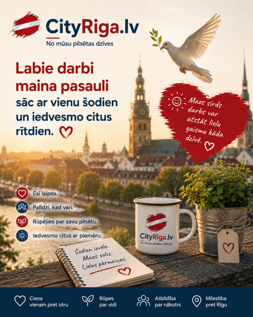 Labestība sākas ar vienu labu darbu