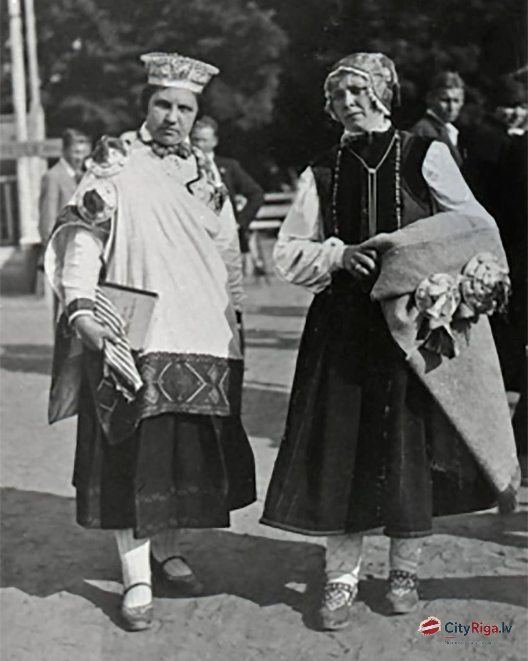 1933. gada jūnijs. VIII Vispārējo latviešu Dziesmu svētku dalībnieces.