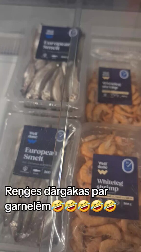 Reņģes dārgākas par garnelēm?