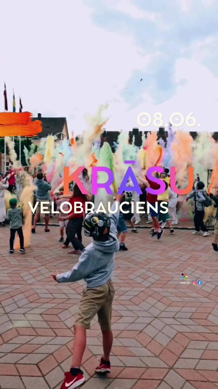 Krāsu velobrauciens Saldū!
