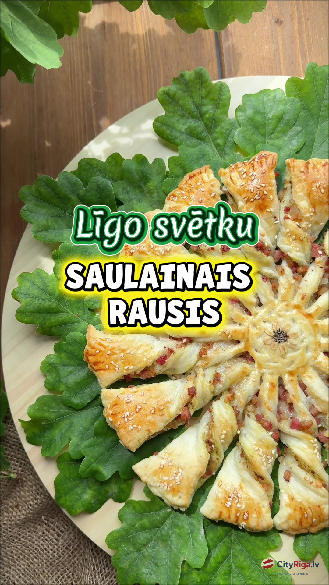 Līgo svētku saulainais rausis