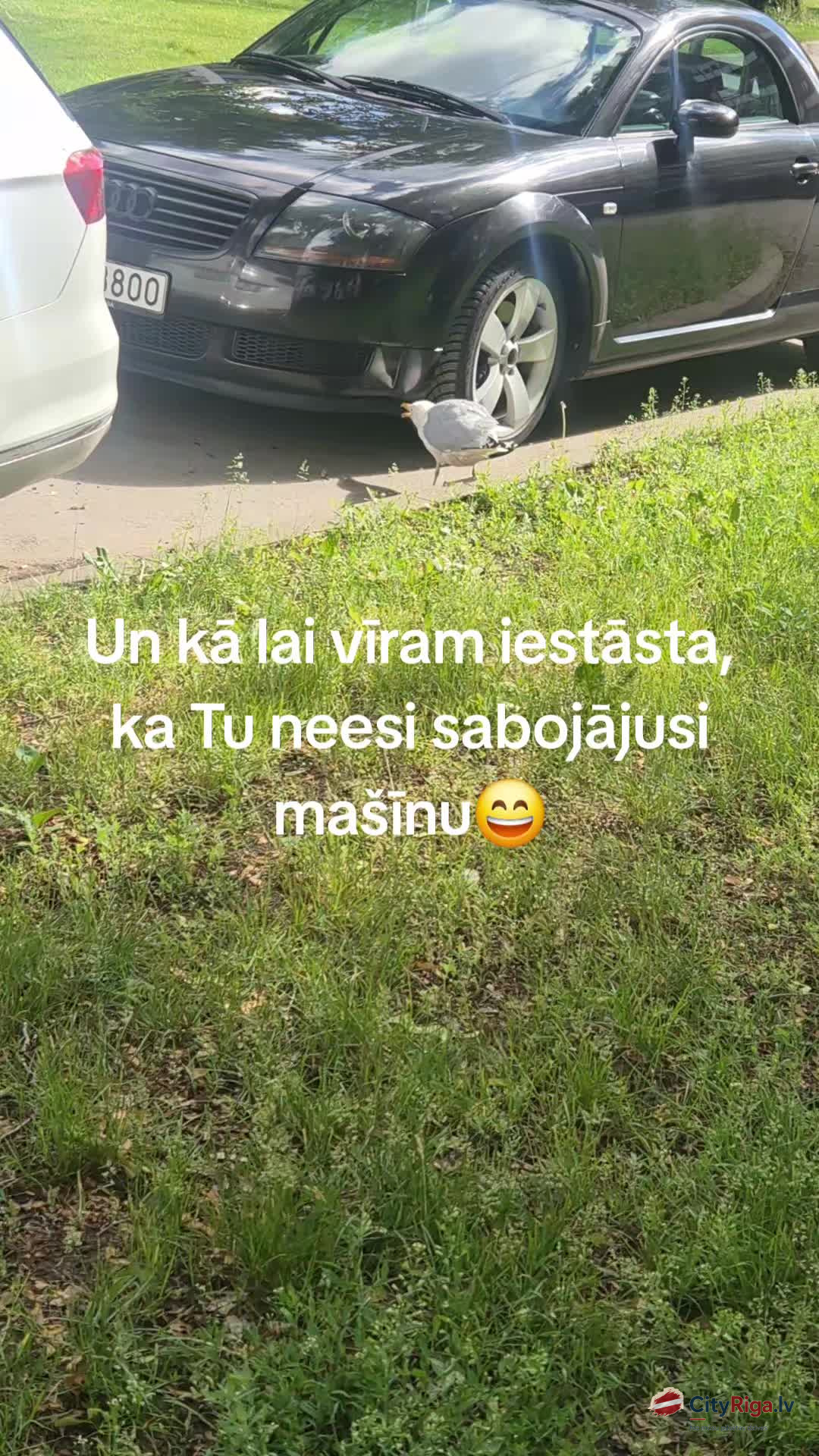 Mašīna sabojājās pati. Goda vārds!