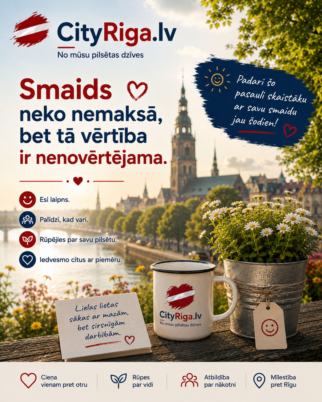 Smaids, kas spēj mainīt dienu