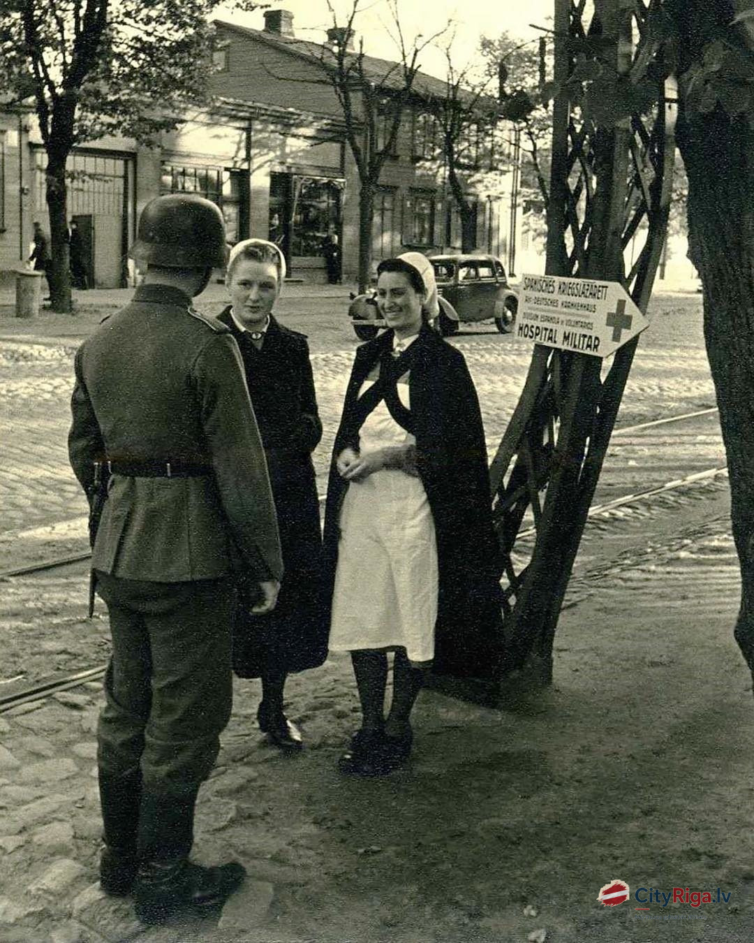 Spāņu kara hospitālis, kas atradās Miera ielā