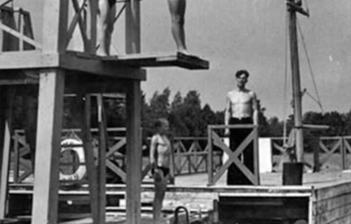 1962.gads. Peldvieta Daugavā