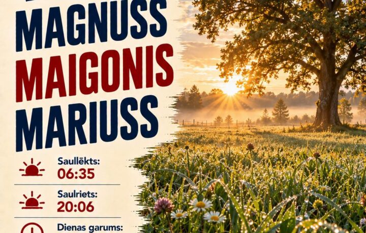 Dienas raksturojums 06.09.2026