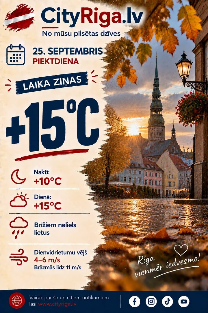 Laika ziņas 25.09.2026
