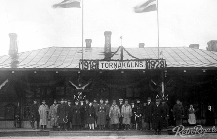 1928. gads. Torņakalna dzelzceļa stacija