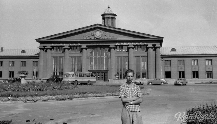1957.gads. Rīgas lidosta, pazīstama arī kā Spilve