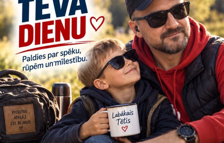ŠODIEN ATZĪMĒJAM TĒVA DIENU!