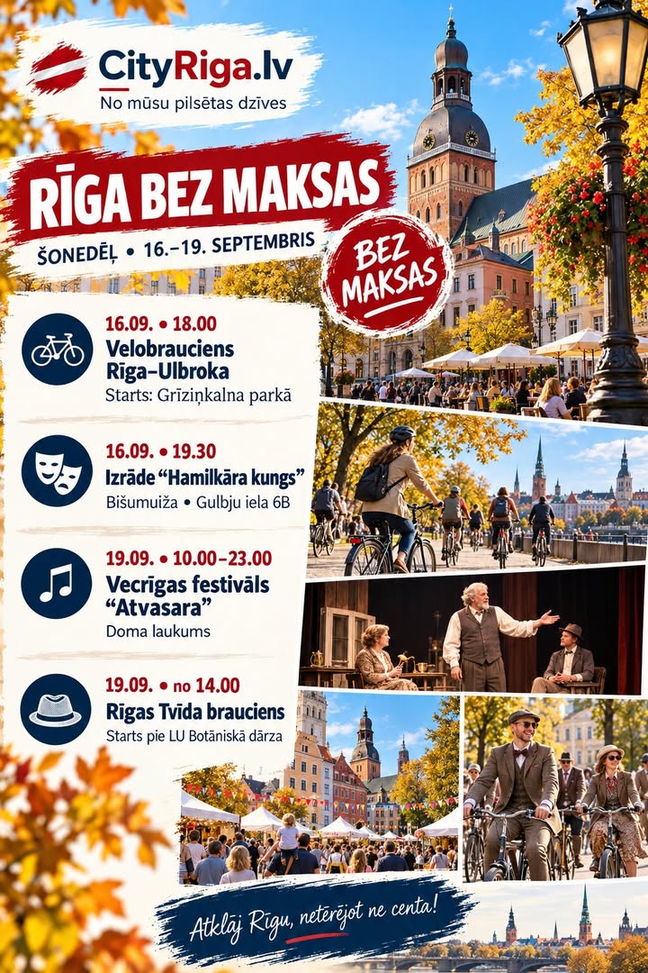 RĪGA BEZ MAKSAS!