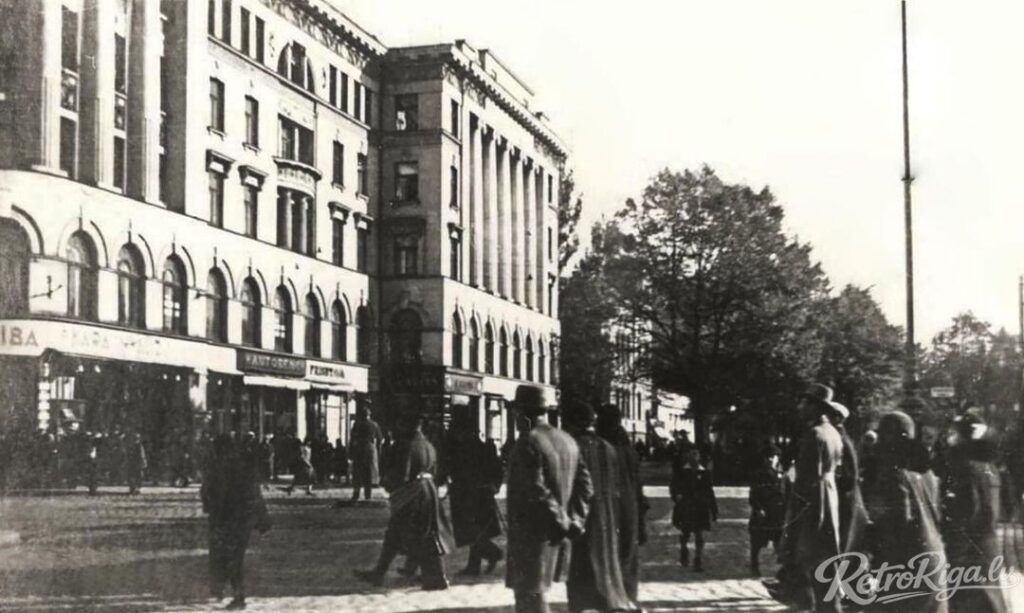 1930. gads. Skats uz Elizabetes ielu