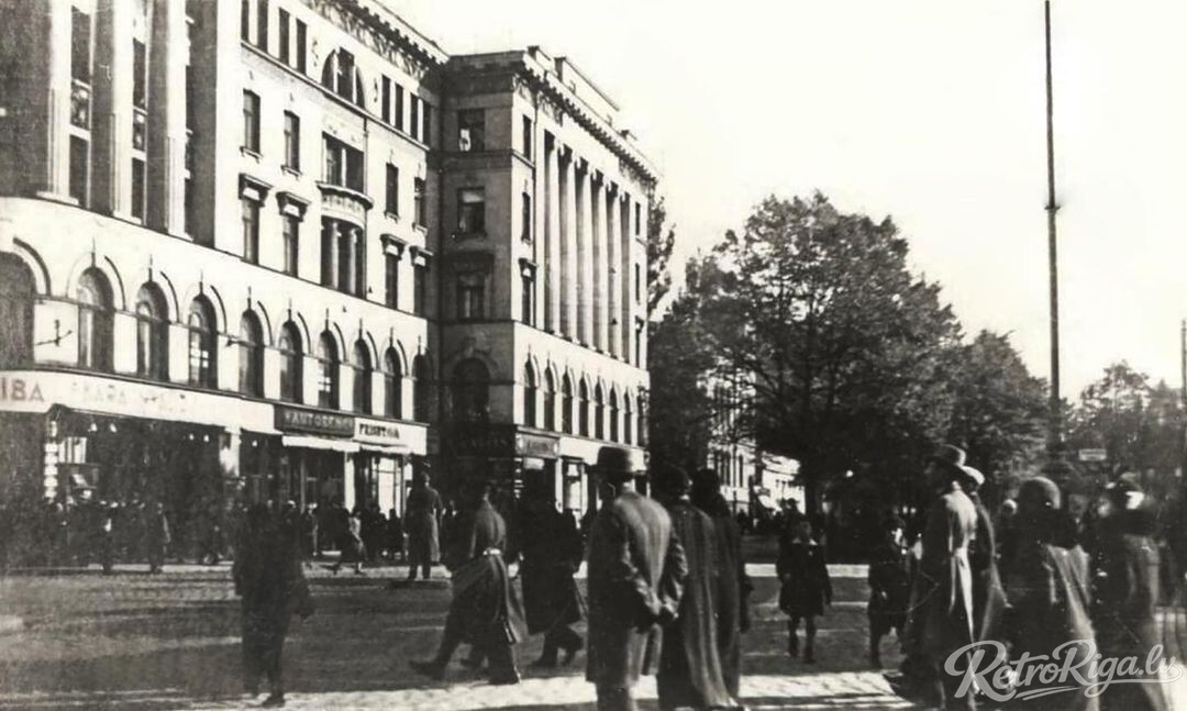 1930. gads. Skats uz Elizabetes ielu