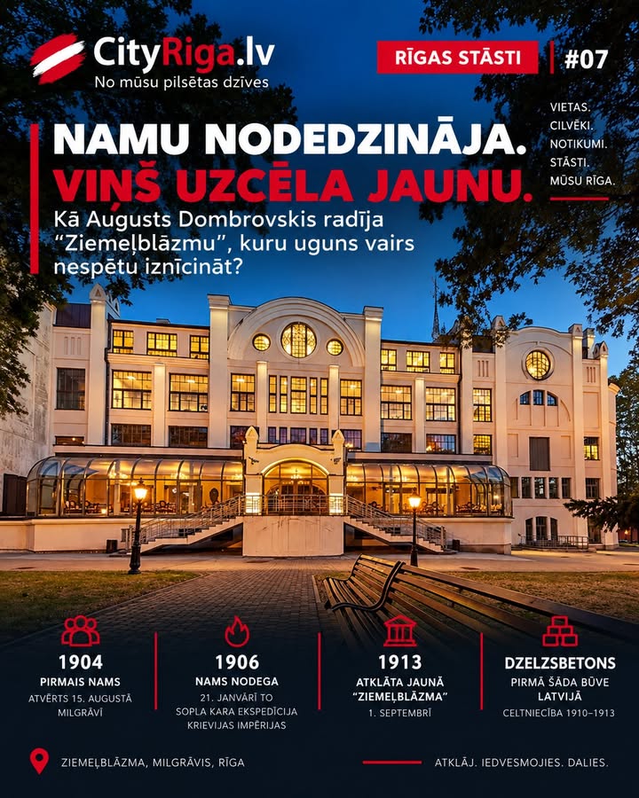 Šodien kultūras pils “Ziemeļblāzma” ir viena no ievērojamākajām Vecmīlgrāvja ēkām.