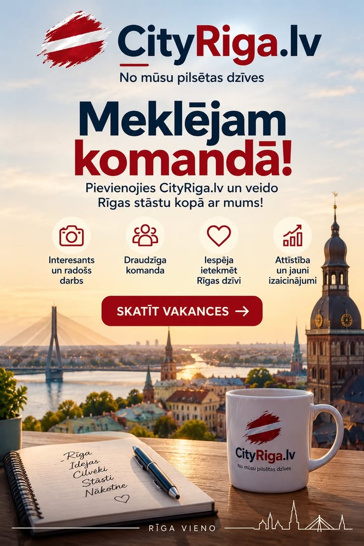 💼 Pievienojies CityRiga.lv komandai!