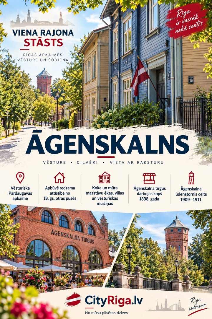 🏘️ VIENA RAJONA STĀSTS — ĀGENSKALNS