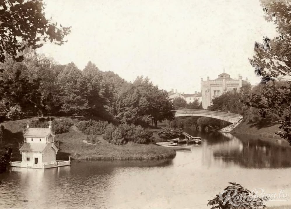 1892. gads. Rīgas pilsētas kanāls