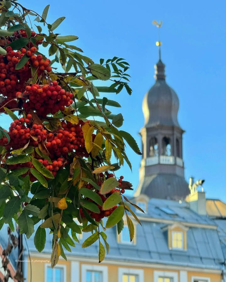 🍂 Rīga iekrāsojas rudenī… ❤️