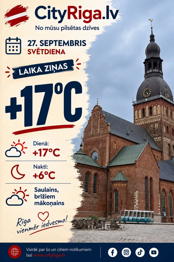 Laika ziņas 27.09.2026