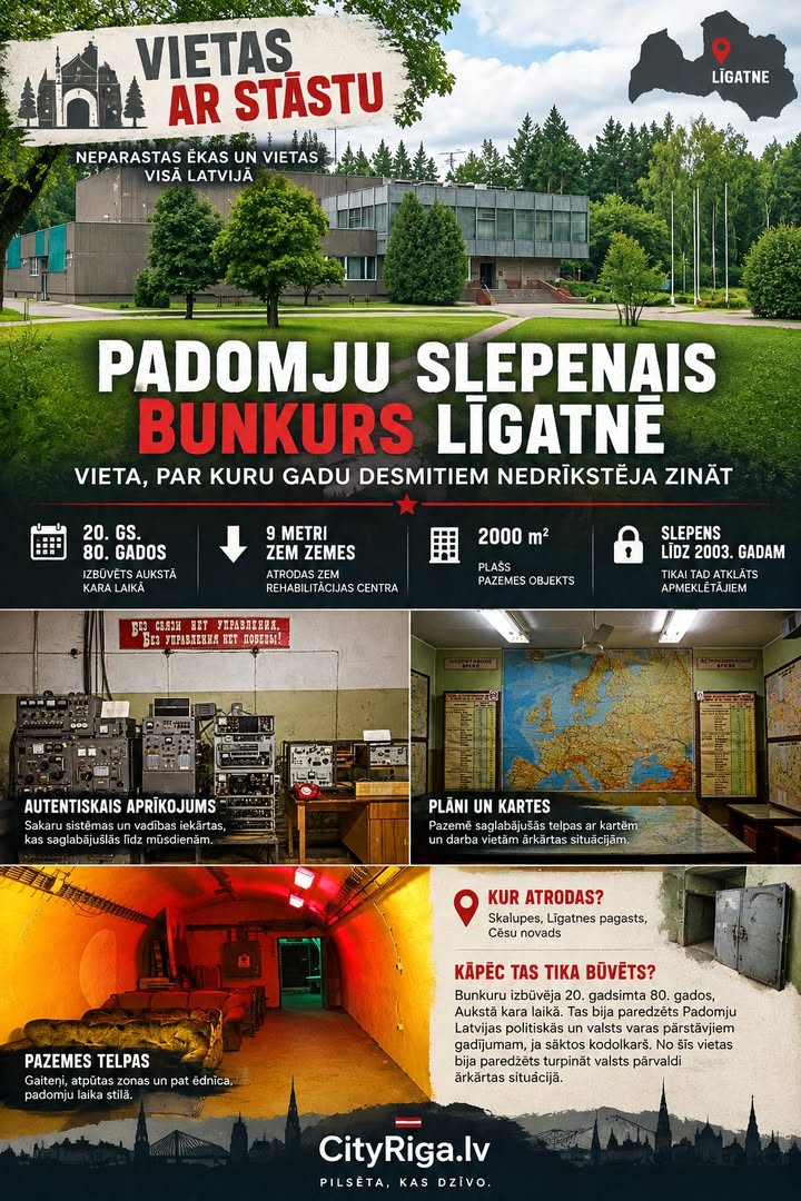 🏚️ VIETAS AR STĀSTU | Padomju slepenais bunkurs Līgatnē