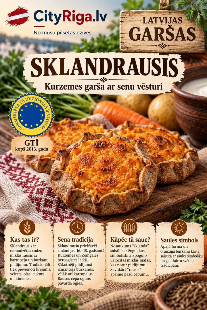 Sklandrausis ā Kurzemes garÅ”a ar senu vÄsturi