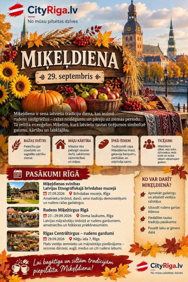 🌾 MIĶEĻDIENA — RUDENS RAŽAS UN SENĀS TRADĪCIJAS 🍂