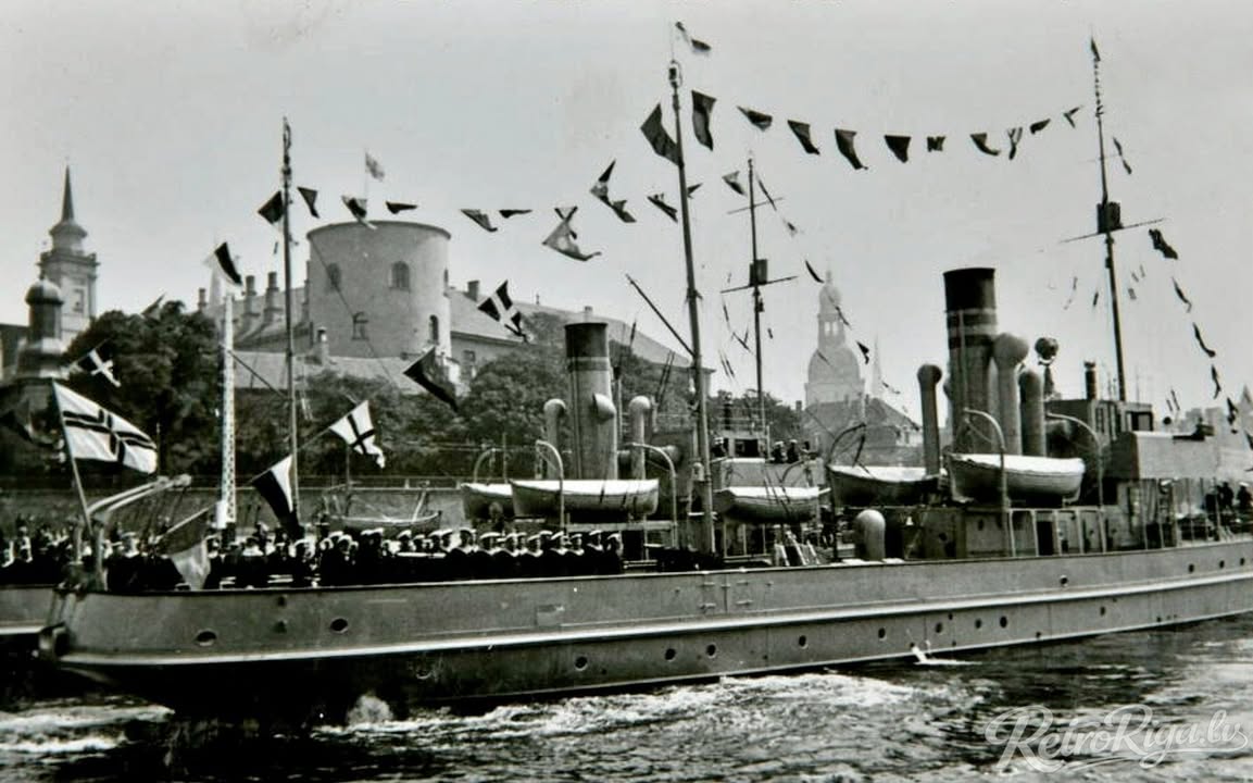 1936. gads. Kara kuģis “Virsaitis”