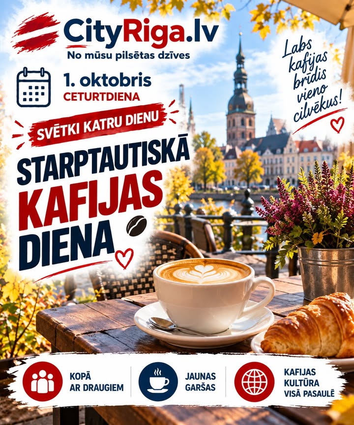 ☕ STARPTAUTISKĀ KAFIJAS DIENA
