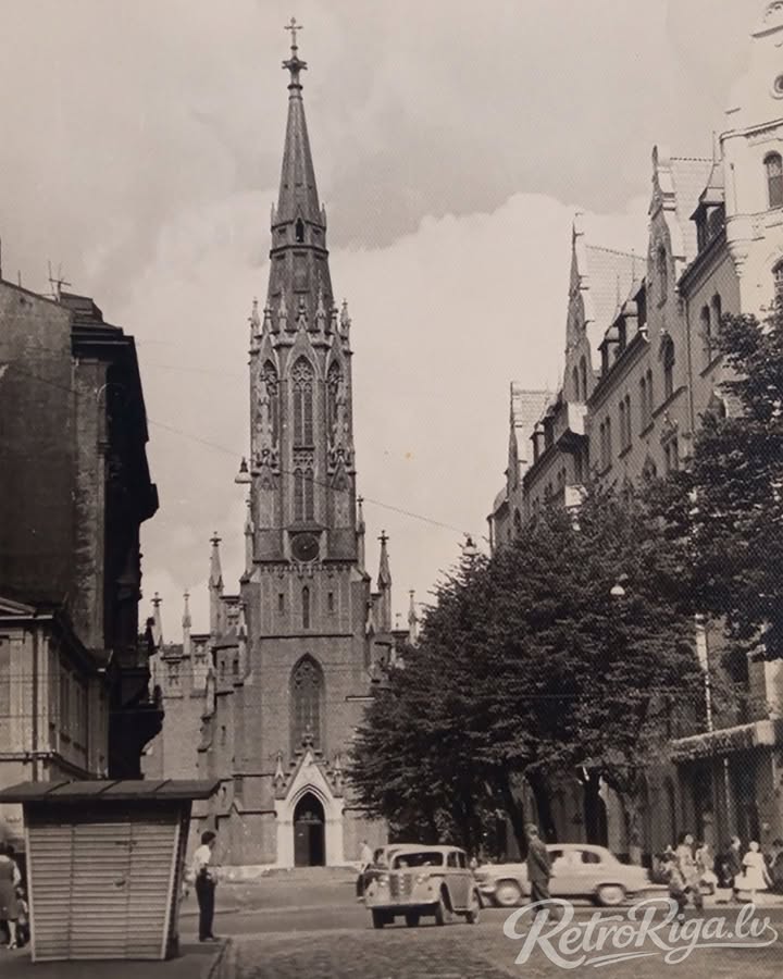 1963. gads. Kārļa Marksa ielā (tagad Ģertrūdes iela)