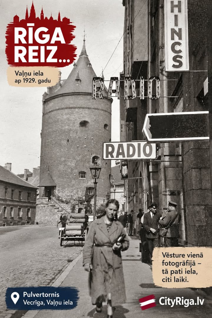 Vaļņu iela, ap 1929. gadu