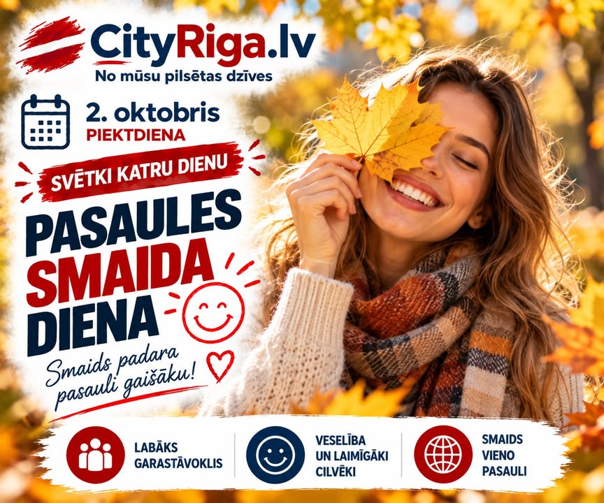 😊 PASAULES SMAIDA DIENA