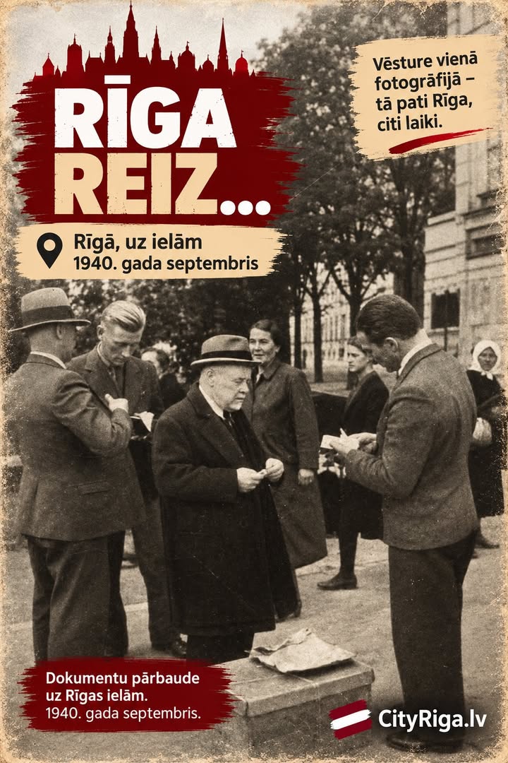 RĪGA REIZ…Rīga, 1940. gada septembris